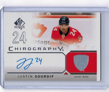 2024-25 SP Authentic Justin Sourdif Chirography Auto