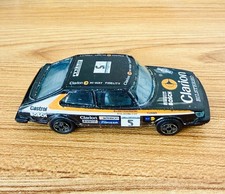 1990s Burago Saab 900 Turbo Series 4000 Die Cast Model #4101 Black 1/43 Scale