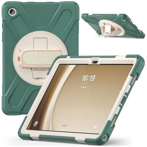 Samsung Galaxy Tab A9 A9+ A8 A7 Lite Stand Case Shockproof Strap Kids Flip Cover - Picture 8 of 35