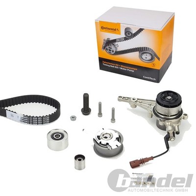 CONTINENTAL WASSERPUMPE + ZAHNRIEMENSATZ passend für AUDI A3 A4 A5 A6 A7 Q3 Q5