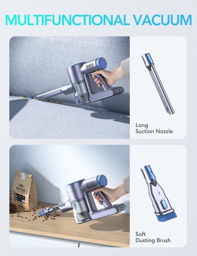 Greenote 6-in-1 Cordless Vacuum Cleaner 21000Pa GSC45 - Picture 19 of 22