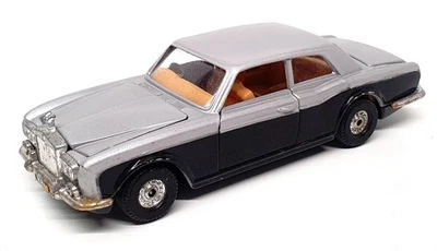 Corgi 14cm Long Diecast C279/1 - Rolls Royce Corniche - Silver/Black - Photo 1/4