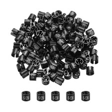 Clothes Hanger Marker 6-12M, Black Colored Hanger Size Garment Tag, 200pcs