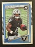 2025 Panini Donruss Optic Rated Rookie Ashton Jeanty #202 Las Vegas Raiders