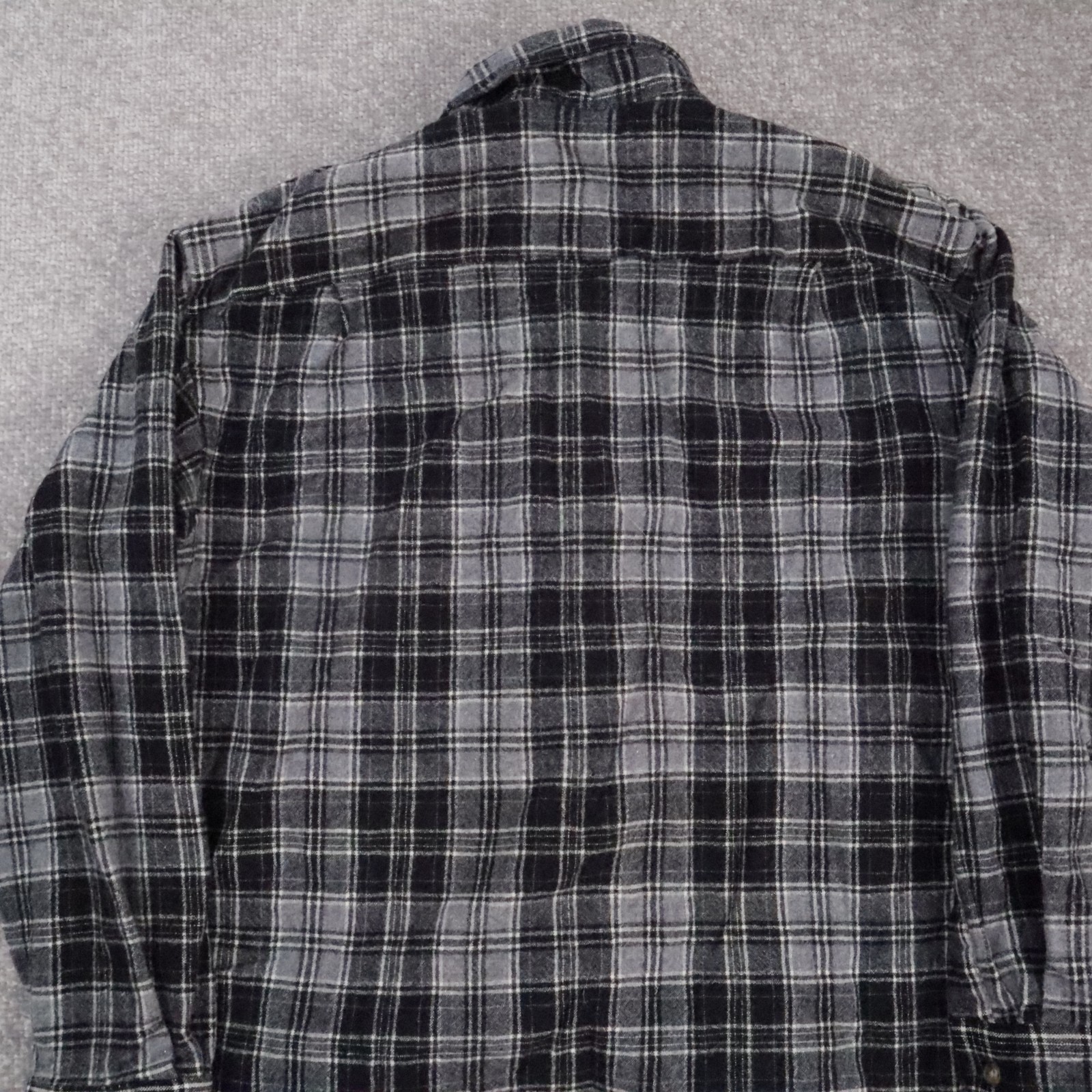 Pendleton Virgin Wool Large Gray Drummond Tartan … - image 12