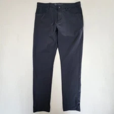 Vuori 33x32 Dark Gray V430 Meta Athletic Slim Fit Tech 5 Pocket Mens Pants