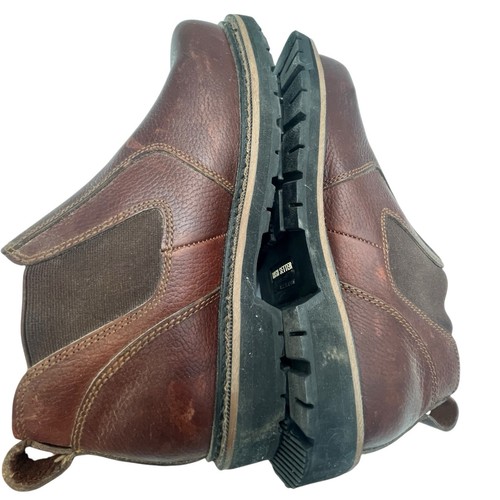 Red Wing Irish Setter Romeo Cass Men Safety Toe Chelsea Work Boots 10.5 EE Brown - Picture 12 of 14