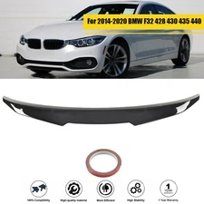 Rear Roof Top Spoiler New Black For 2014-2020 BMW F32 428 430 435 440 Coupe