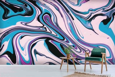 3D Acrylic Paint Texture Wall Murals Wallpaper Murals Wall Sticker