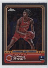 2024 Topps Chrome McDonald's All American Donavan Freeman #37 1n1n