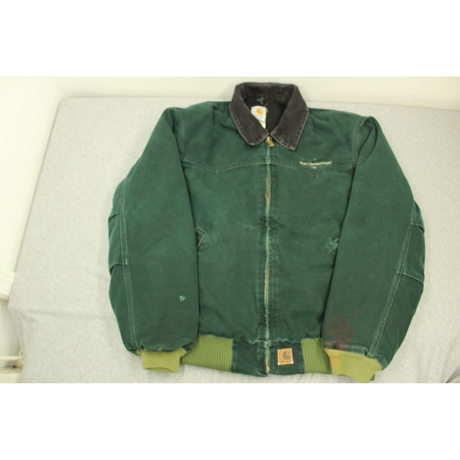 Vintage Carhartt Jacket Men L Green J14 SPC Santa Fe … - Gem