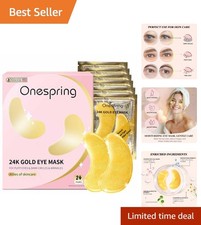 Rejuvenating 24K Gold Eye Masks - Hydrate & B...