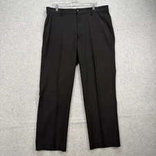 FootJoy Pants Mens 36x32 Black Golf Performance Tech Athletic Fit Chino Active