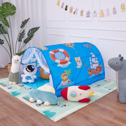 Children Dream Tents Large Space Foldable Tent Bed Sensory Playhouse Kids Gifts - Picture 9 of 19