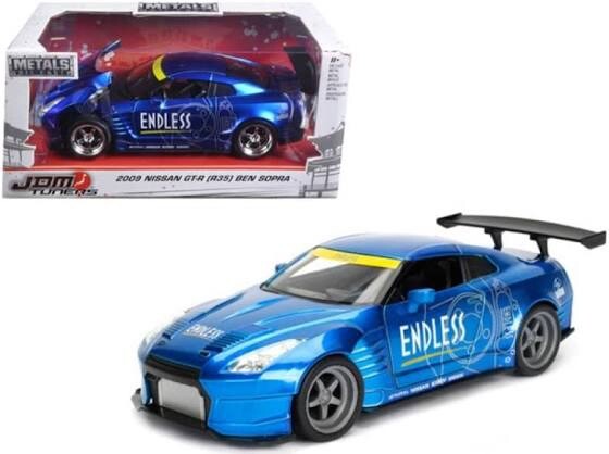 Jada JDM Tuners 09 Black Nissan GT-R (R35) Skyline Ben Sopra 1:24