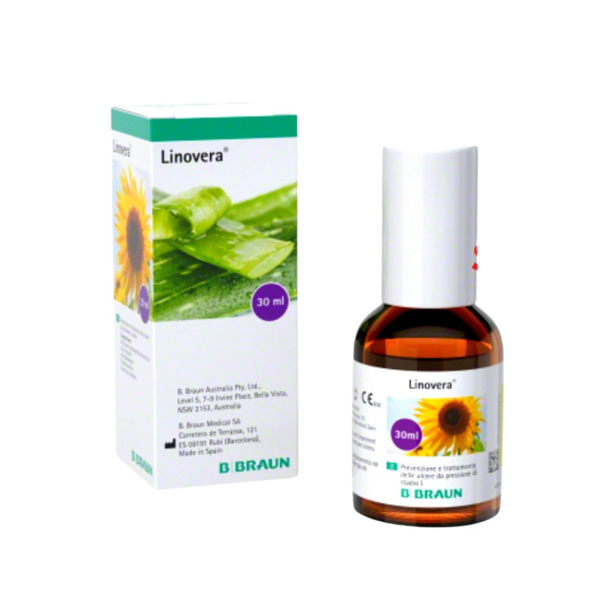 3 X Linovera for Treatment of Ulcers, Scar Repair and Skin Regeneration 30ml