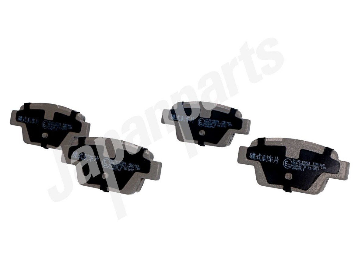 JAPANPARTS PP-0004AF- Kit pastiglie freno asse posteriore
