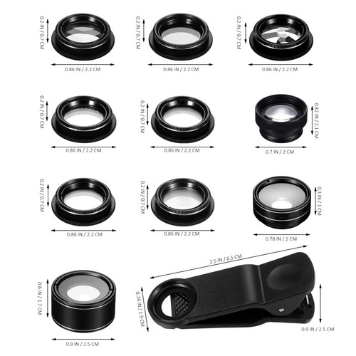 Mobile Phone Lens Set Man Attachments Camera Replacement Portable - Picture 11 of 12