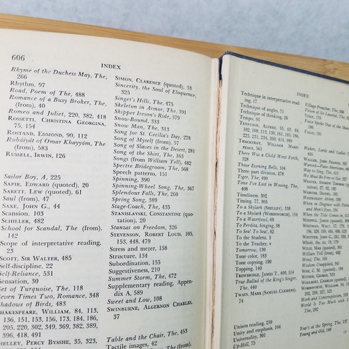 Interpretative Reading: Techniques and Selections - 1942 Hardcover - Sara Lowrey - Picture 17 of 17