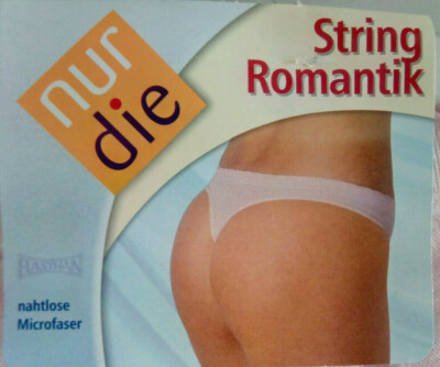 nur die String Romantik 6 Stck. Größe S ( 36-38 )