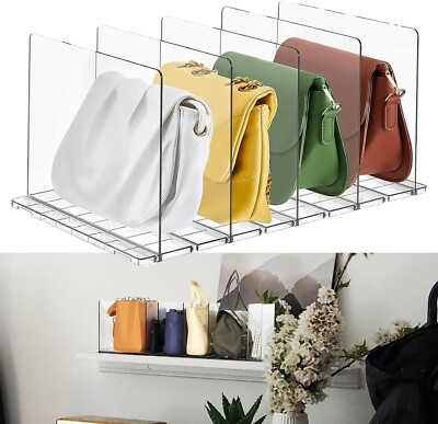 Schrank/Regalteiler ~ verstellbar Kunststoff/transparent ~ Aufbewahrung ~ NEU