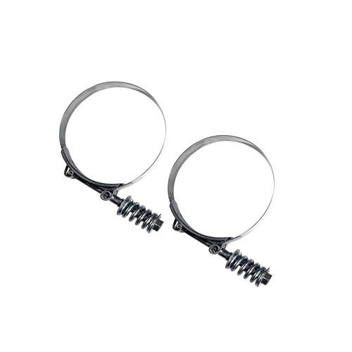 3.78"-4.08" Clamp Range 300 Stainless Steel Band T Bolt Clamps Clamp 2PCS - Picture 3 of 5