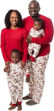 Burt's Bees Baby Family Christmas Pajamas Matching Sets - Organic Cotton PJs for