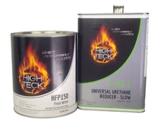 High Teck HFP150 GM 8624 Frost White Basecoat Paint Gallon & Slow Reducer
