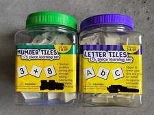 Letter And Number  Learning Tiles By Learning Playground