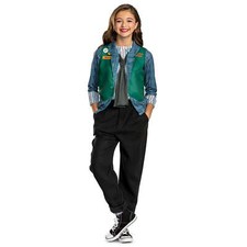 Disguise Stranger Things S4 Robin Girls 2-PC Jacket Tie Halloween Costume: L-XL