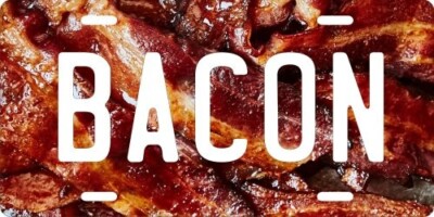 BACON Kitchen, Restaurant or Food Truck Concession License plate