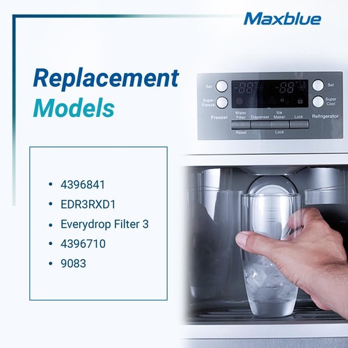 Maxblue Replacement for Kenmore® 46-9083, 4,Refrigerator Water Filter, 2 Filters - Picture 4 of 10