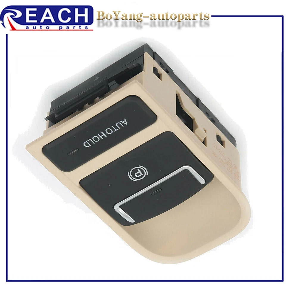 Новый оригинальный производитель 2009-2012 VW Volkswagen Tiguan бежевый электронный стояночный тормоз переключатель - Изображение 2 из 4