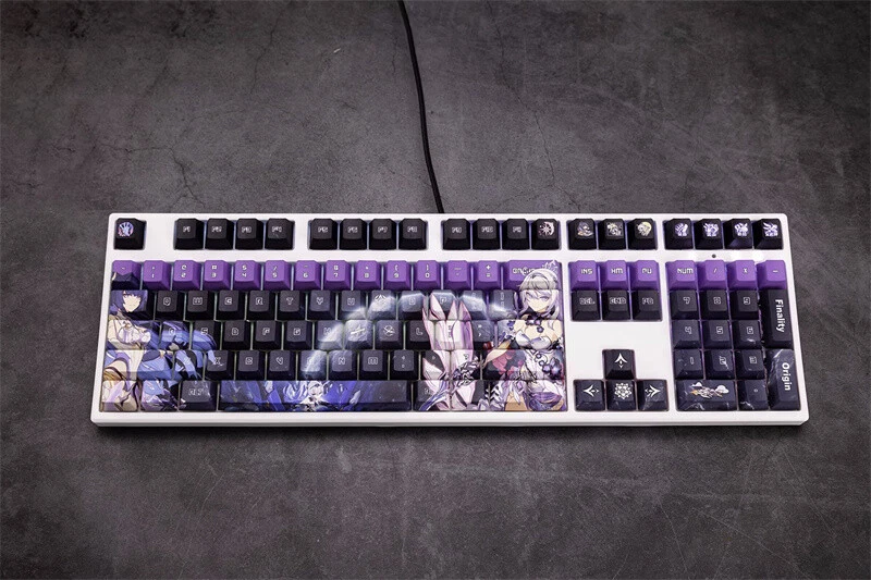 Honkai Impact 3 Herrscher of Finality RGB Mechanical Keyboard 3-mode Connection - Image 2 of 4