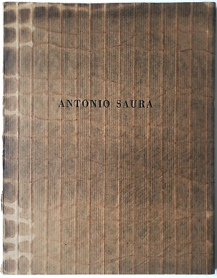 Antonio Saura Ausstellung Exhibition Galerie Stadler Paris Memorabilia 1974