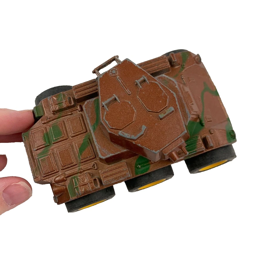 1970s Tootsietoy Mark-2 Die-Cast Metal Armored Tank Toy - Image 3 of 4