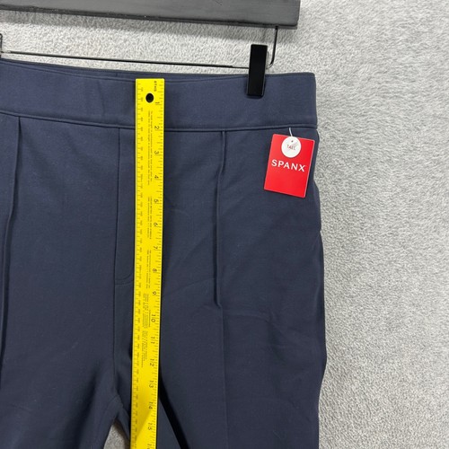Spanx Pants Womens Size XL Tall High Rise Flare Navy Blue Pull On NEW WITH TAGS - Picture 5 of 12