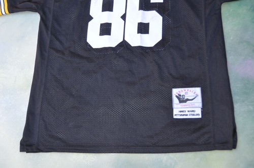 Mitchell & Ness NFL Pittsburgh Steelers Ward #86 Jersey Size 52. - Picture 5 of 12