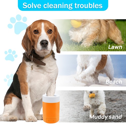 Dog Paw Cleaner for Small Dogs Dog Paw Washer Muddy Paw Cleaner, Pet Foot Cleane - Picture 7 of 18