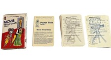 VTG 1984 Hoyle Pocket Movie Trivia Game Series 1 Card Game