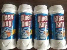 4 Kleen King Stainless Steel & Copper Cleaner for Pots & Pans Removes Tough Stai