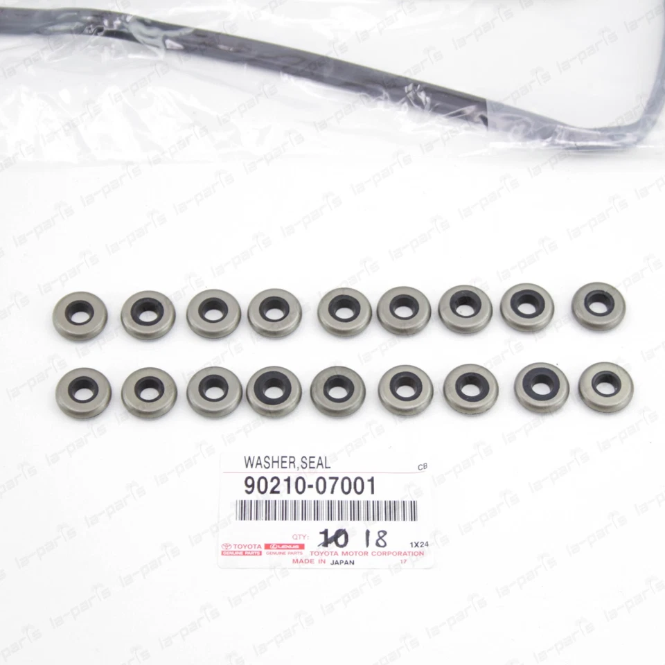 KIT JUNTAS TAPA VÁLVULA TOYOTA GENUINO NUEVO 4.7L 3UZFE 2UZFE  Foto 3 de 4