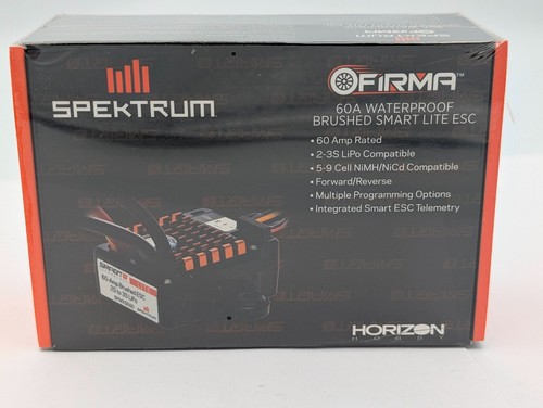 Spektrum SPMXSE60 Firma 60 Amp Lite Smart Waterproof Brushed ESC BRAND NEW! - Picture 5 of 5