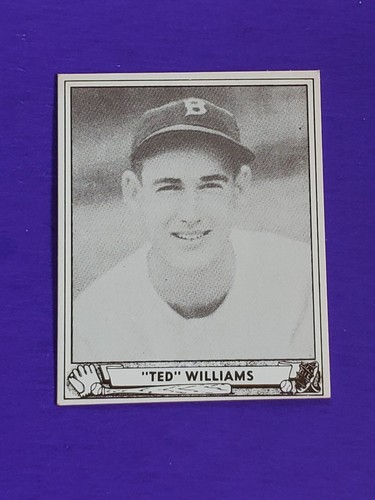 1986 GALASSO TED WILLIAMS 1940 PLAY BALL REPRINT #27