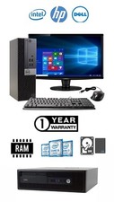 High Gen i3 i5 Computer Desktop schneller PC DDR4 8/16 GB RAM WINDOWS 11 HDD & SSD