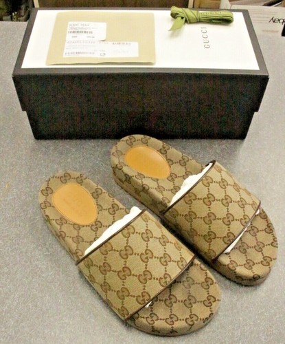 Authentic GUCCI Beige Men's Monogram 