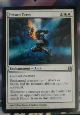 WOTC MTG: 2011 Commander: #27 Prison Term *Uncommon*