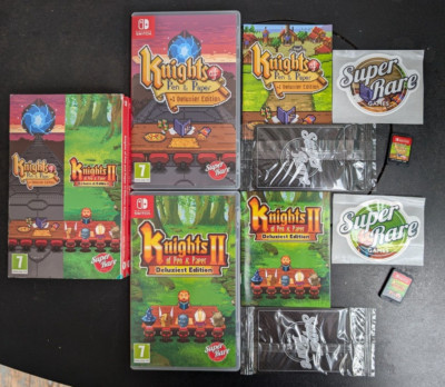 Nintendo Switch - Knights of Pen and Paper 1 & 2 Super Rare Games English UK PAL