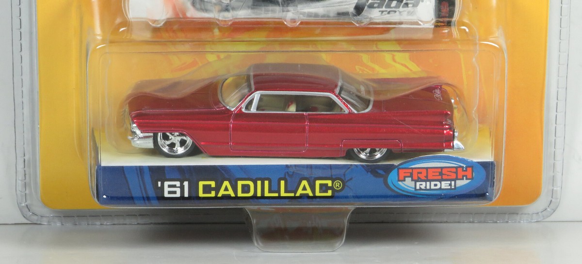 Jada Wave 11 Dub City OldSkool 1961 Cadillac Classic Caddy Red