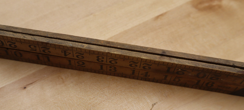 Rabone Chesterman No 1167 Boxwood Carpenters Ruler 35inch/1yard - Made in UK - Picture 18 of 22